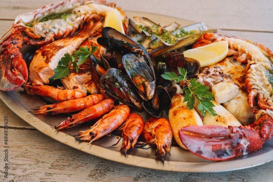 Tender grilled lobster — a flavourful start to your dining journey.